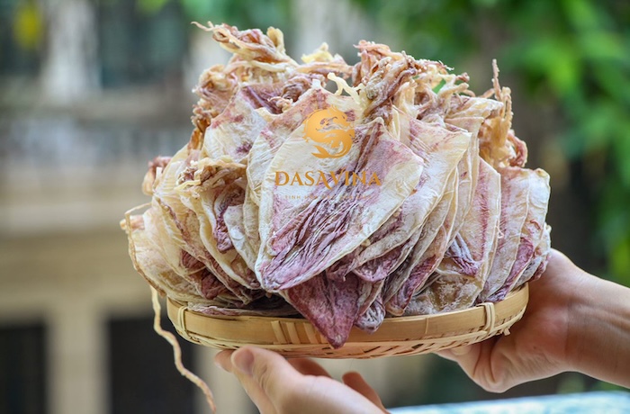 Mực khô loại 4 tại DASAVINA